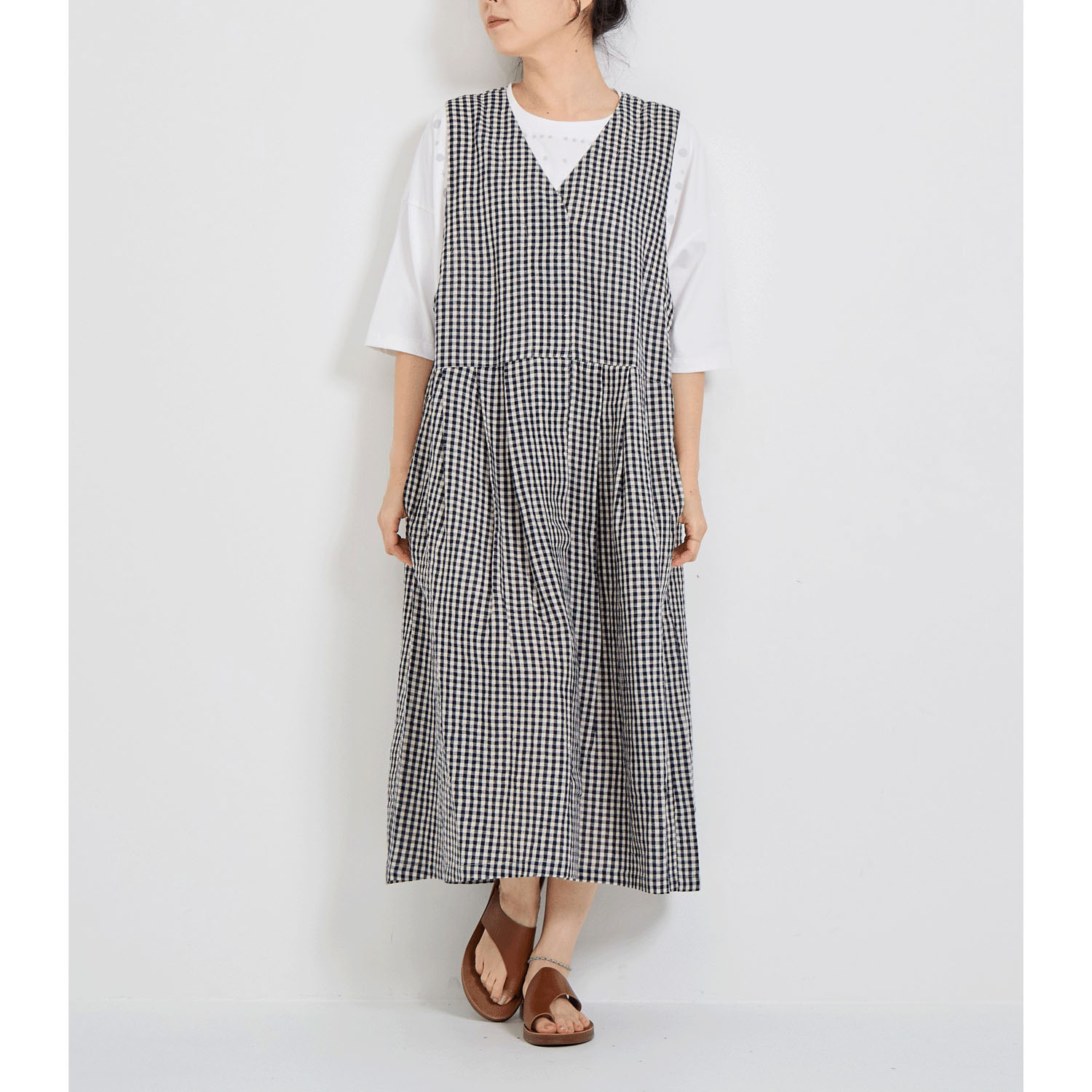 YURK geniet van ジャンパースカート - 画像1