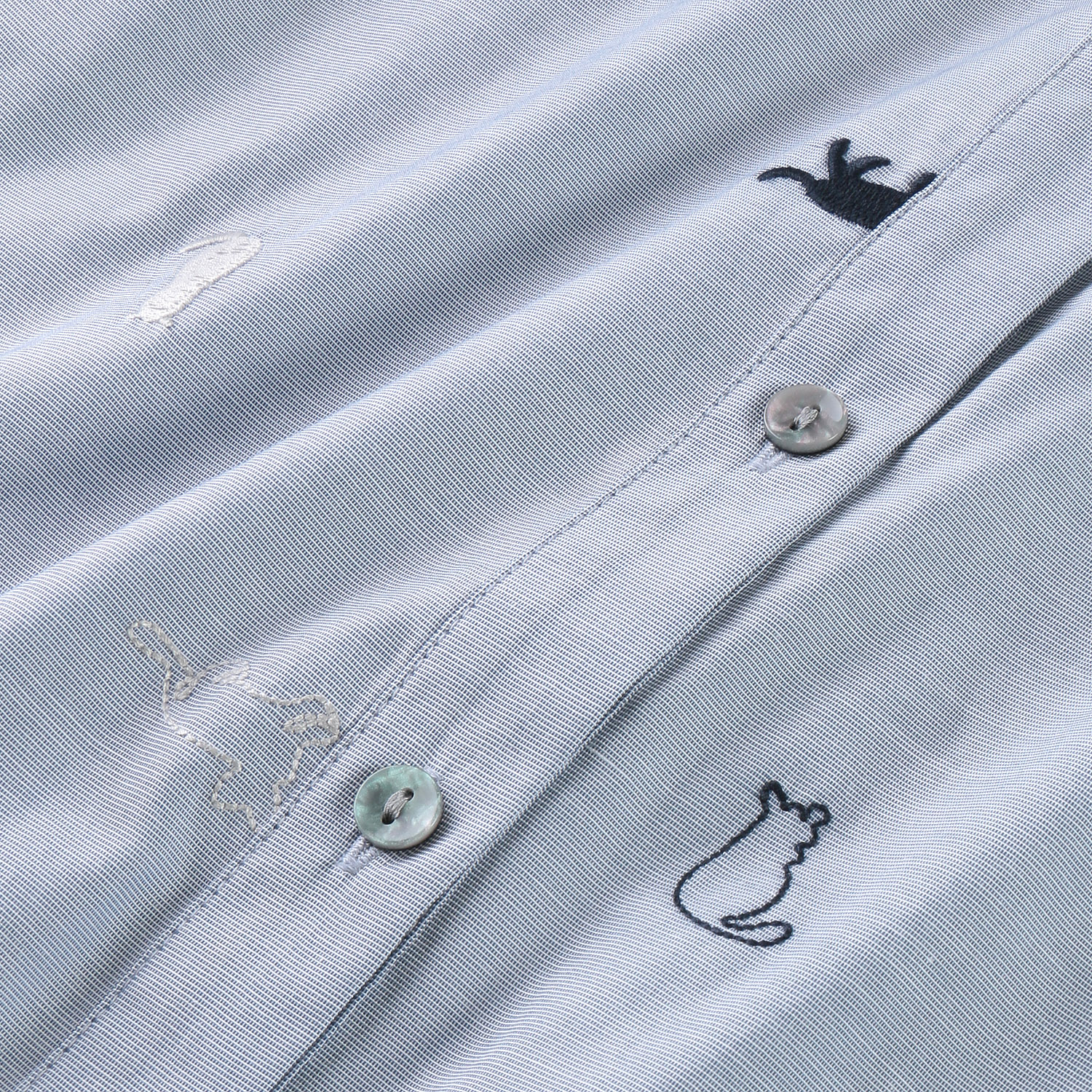 ネコ刺繍ブラウス - 画像7