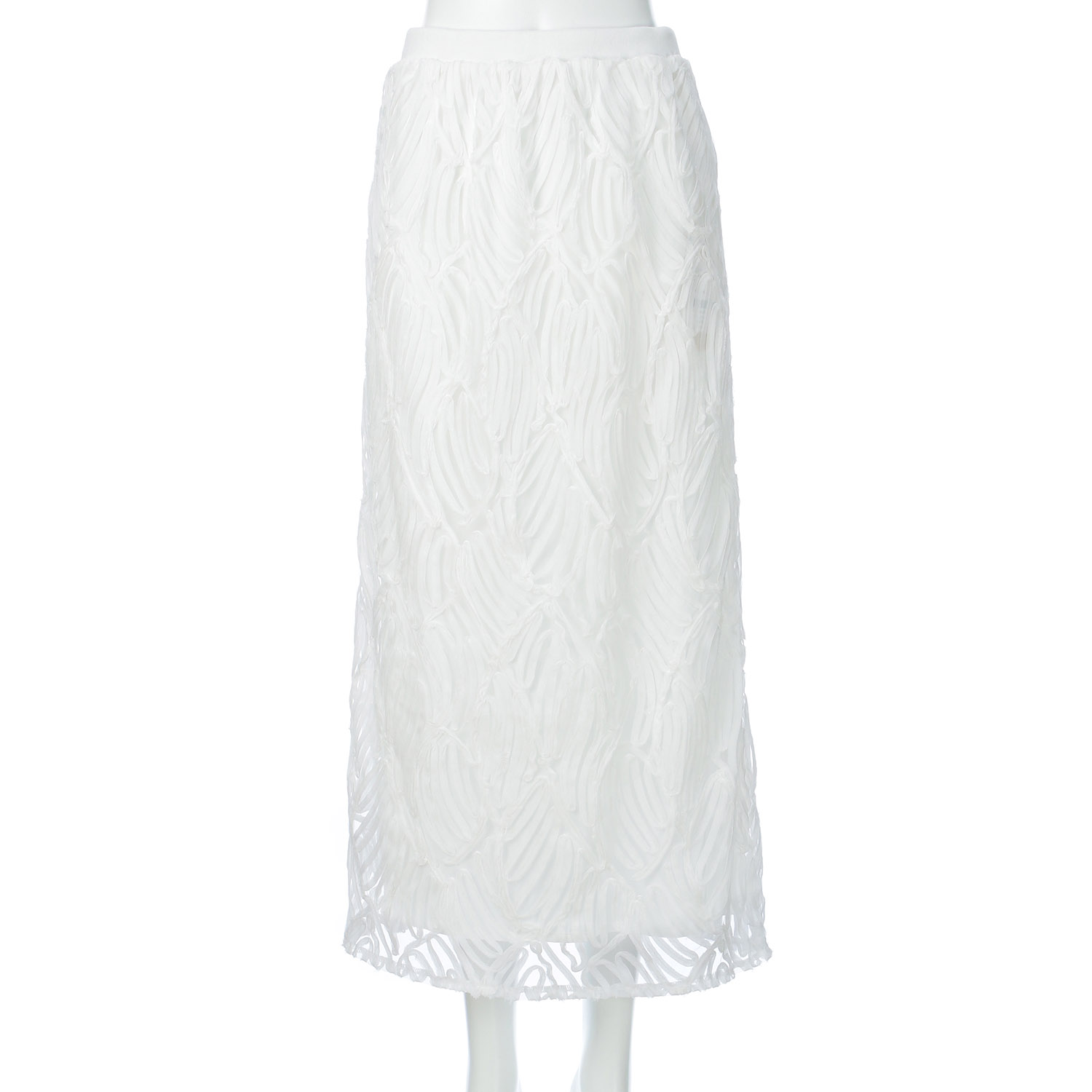 シフォンテープスカート - 画像2