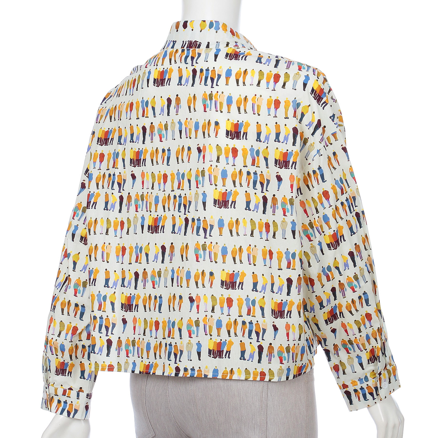 MAKITO 総柄丸襟ブラウス - 画像4