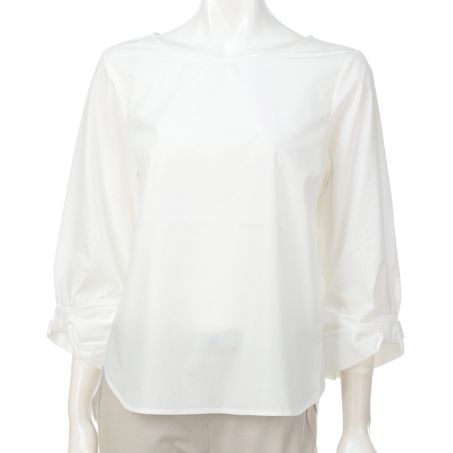 TCブロードリボンディテールブラウス - 画像2