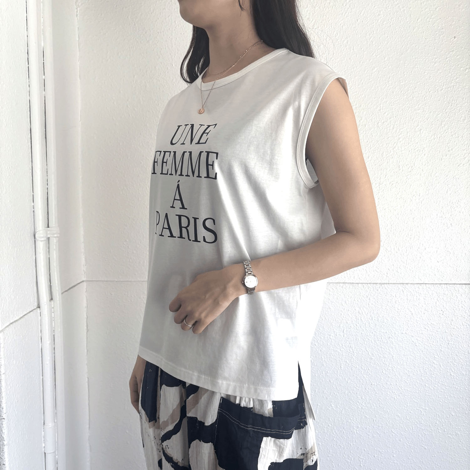 ロゴカットチュニック - 画像2