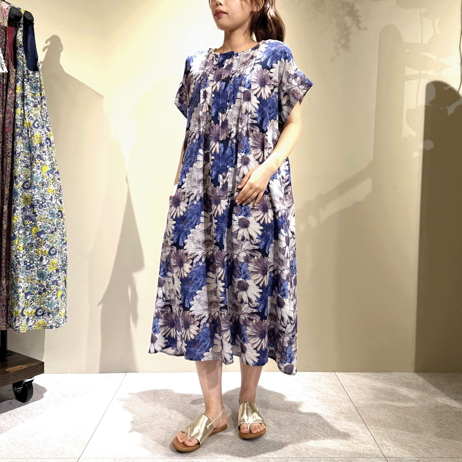 プリントワンピース - 画像1