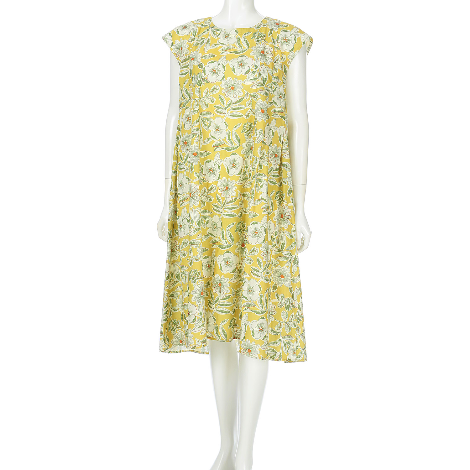 40ブロードインクジェットプリントワンピース - 画像7