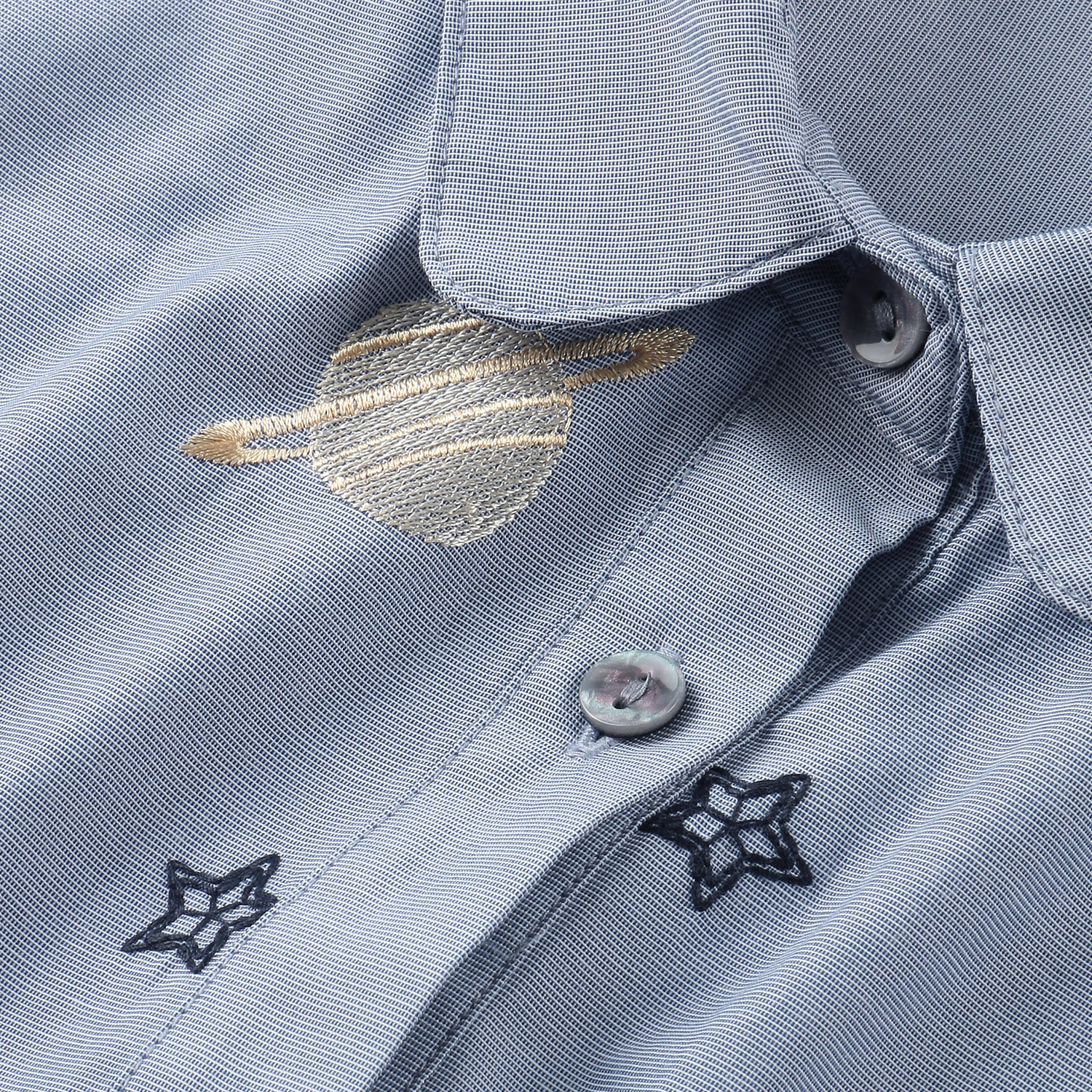 コズミック刺繍ブラウス - 画像7