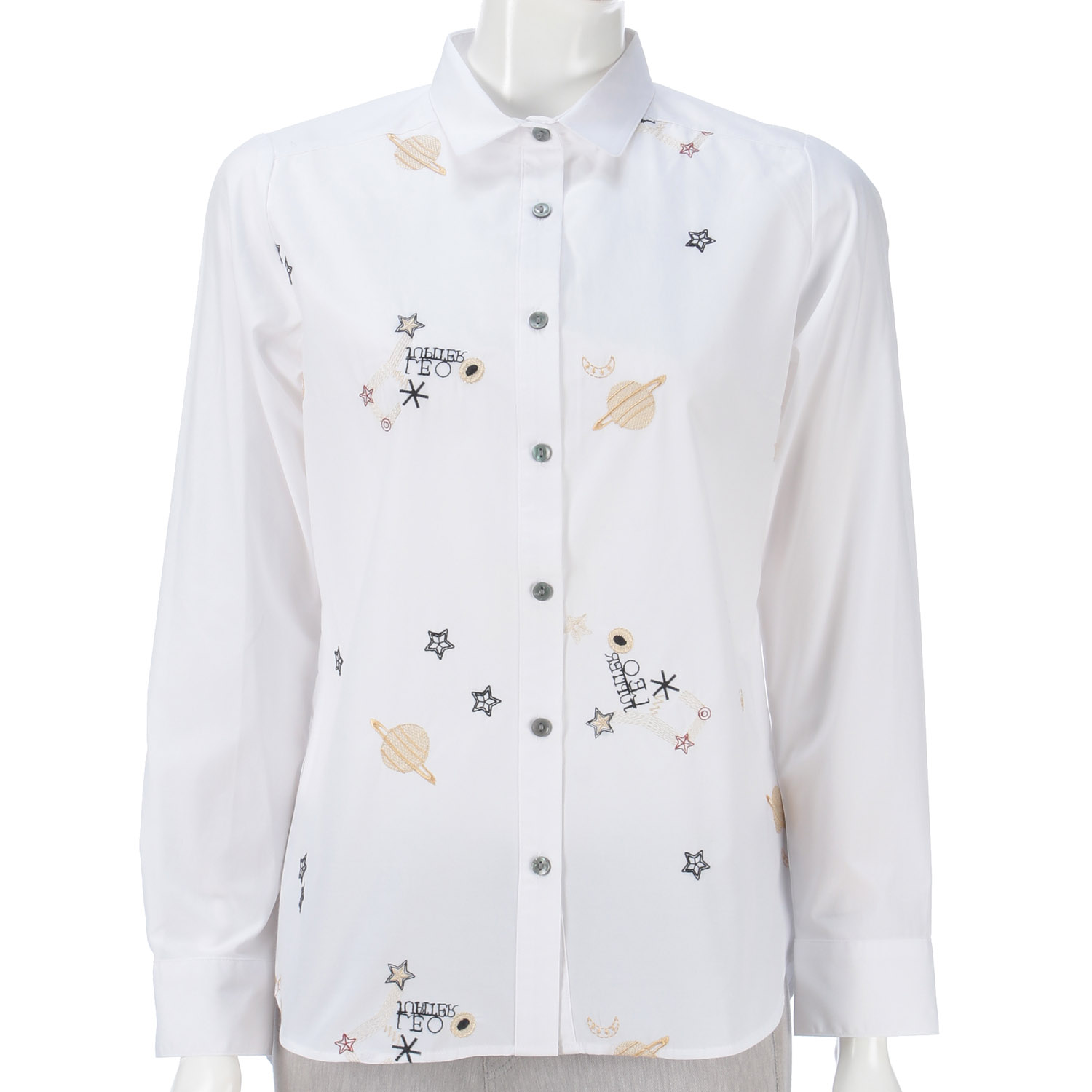 コズミック刺繍ブラウス