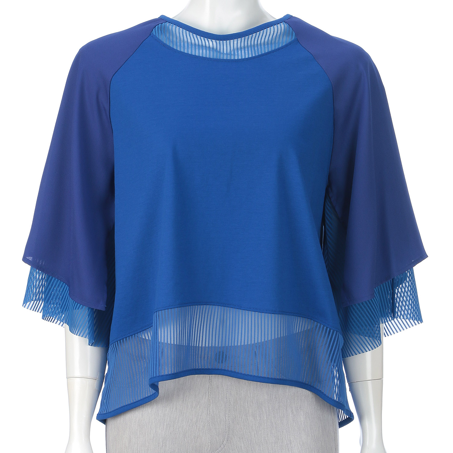 布帛ベルスリーブシャツ - 画像5