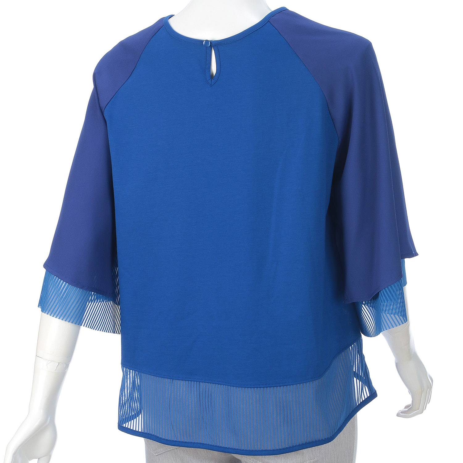 布帛ベルスリーブシャツ - 画像6