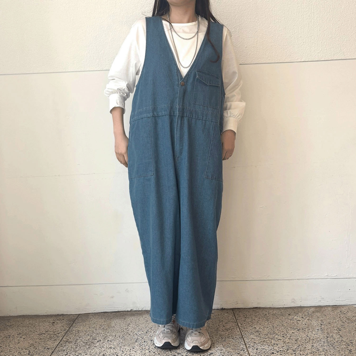 LUPILIEN デニムサロペット - 画像5