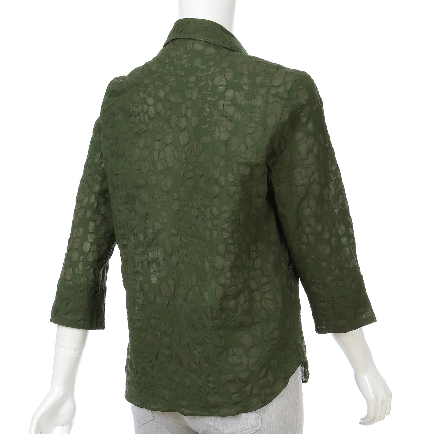 塩縮無地七分袖 - 画像16