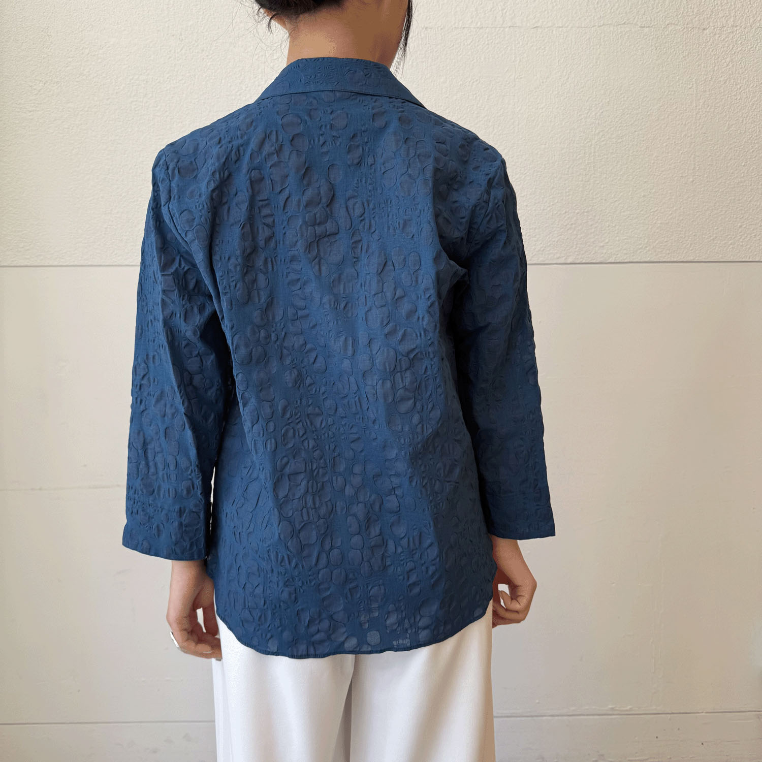 塩縮無地七分袖 - 画像6