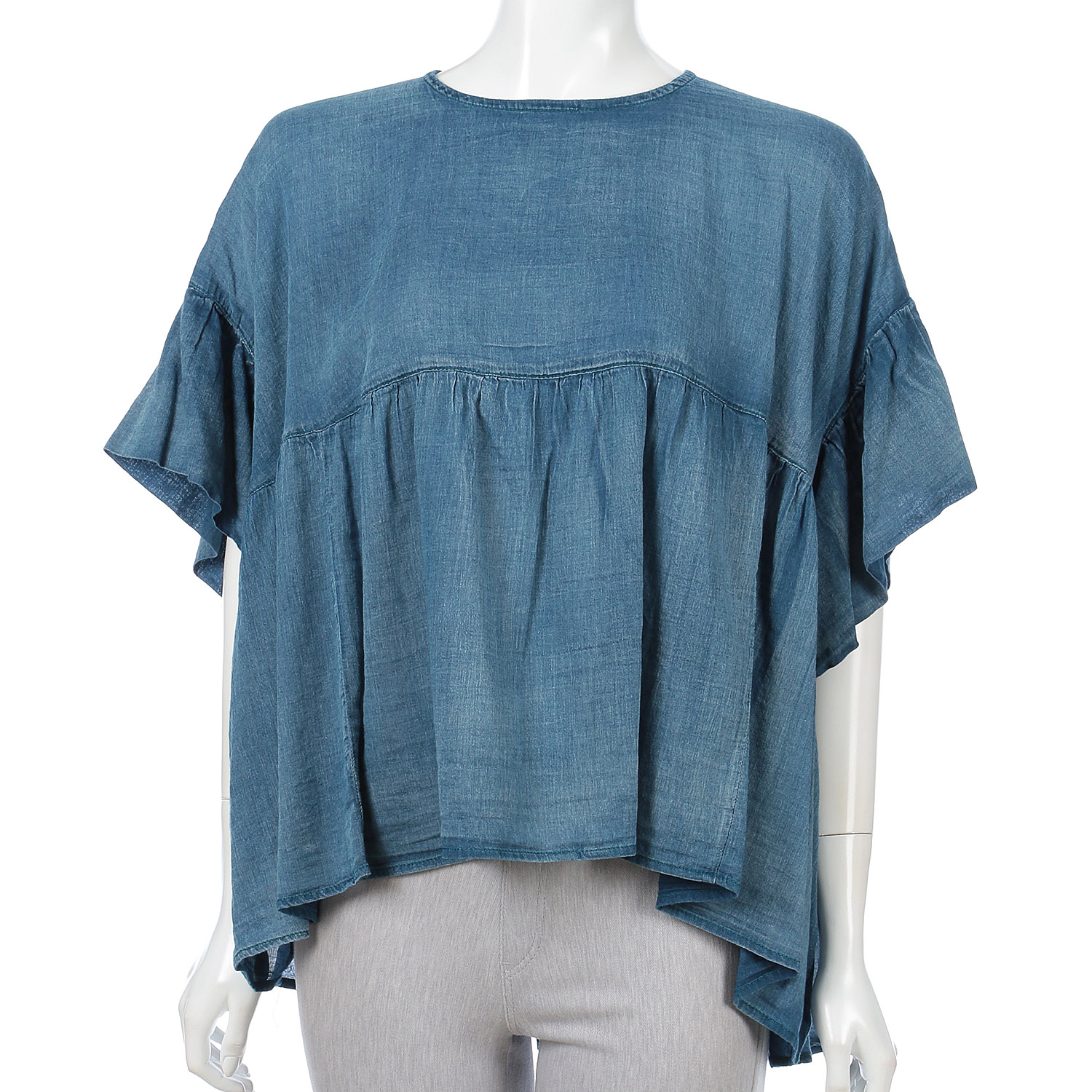 エアーデニムチュニック - 画像1