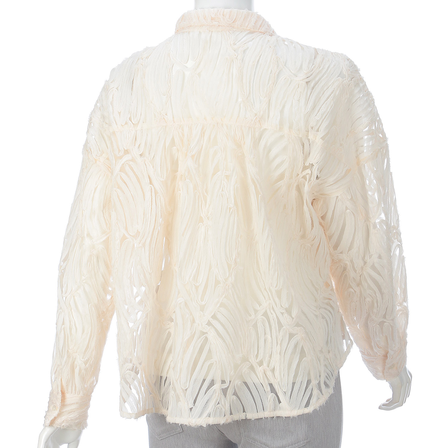 テープヤーンブラウス - 画像9