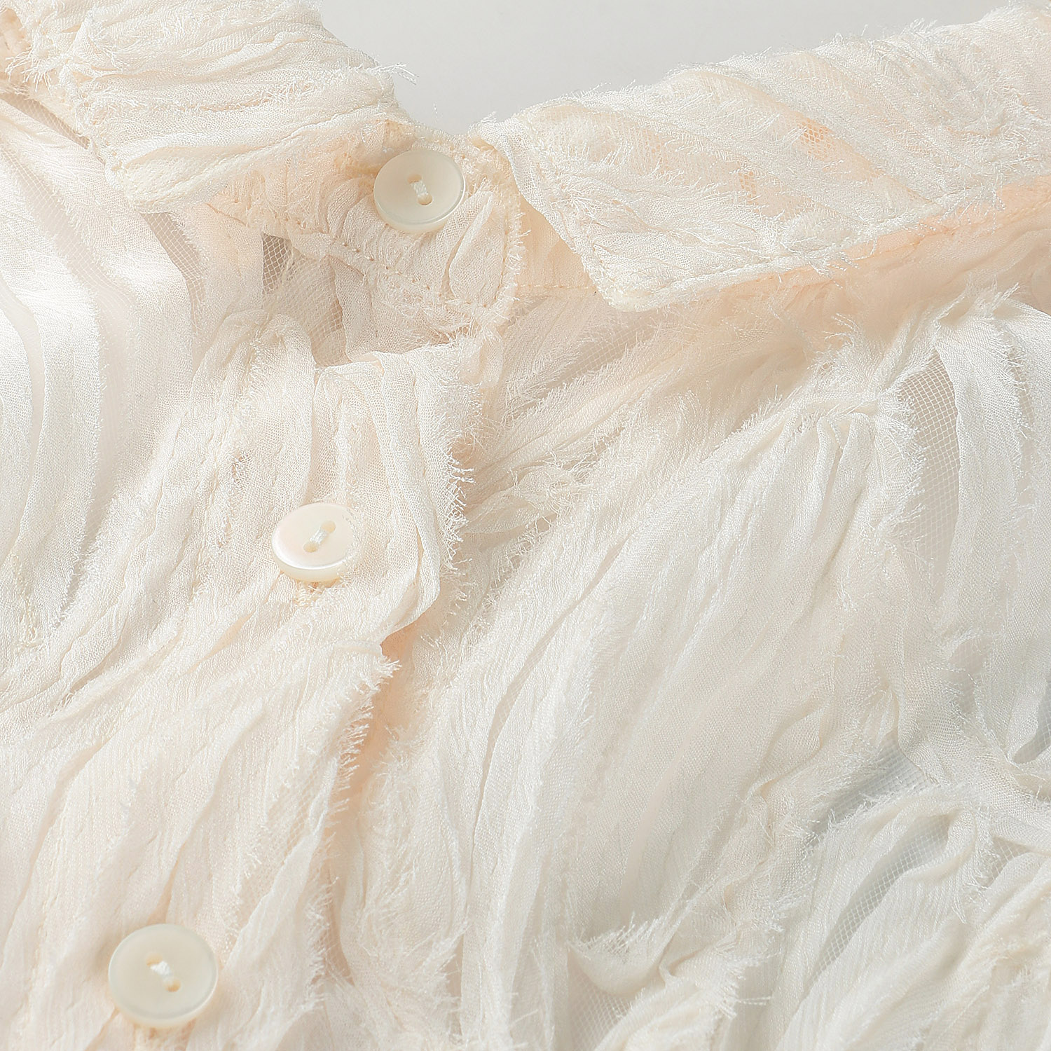 テープヤーンブラウス - 画像10