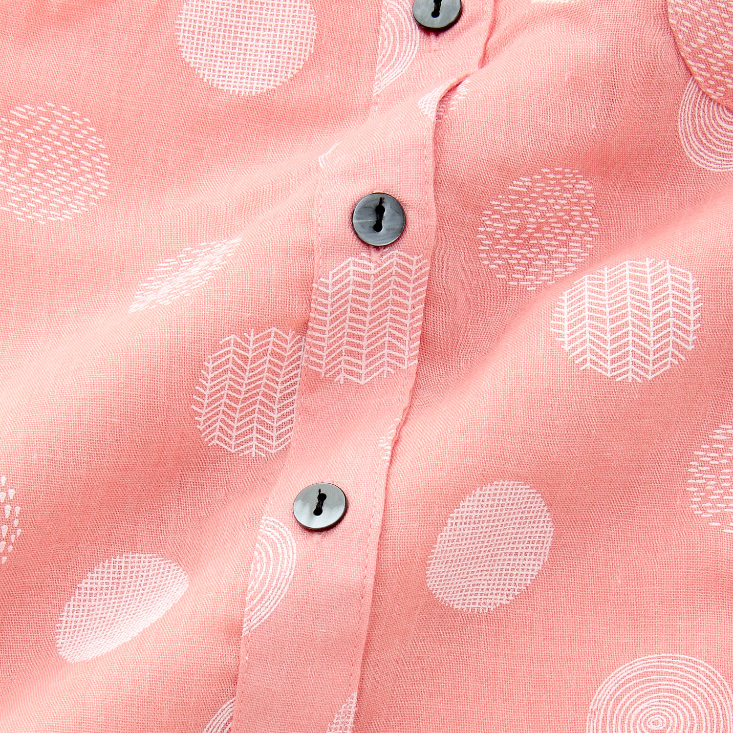 発砲プリントブラウス - 画像5