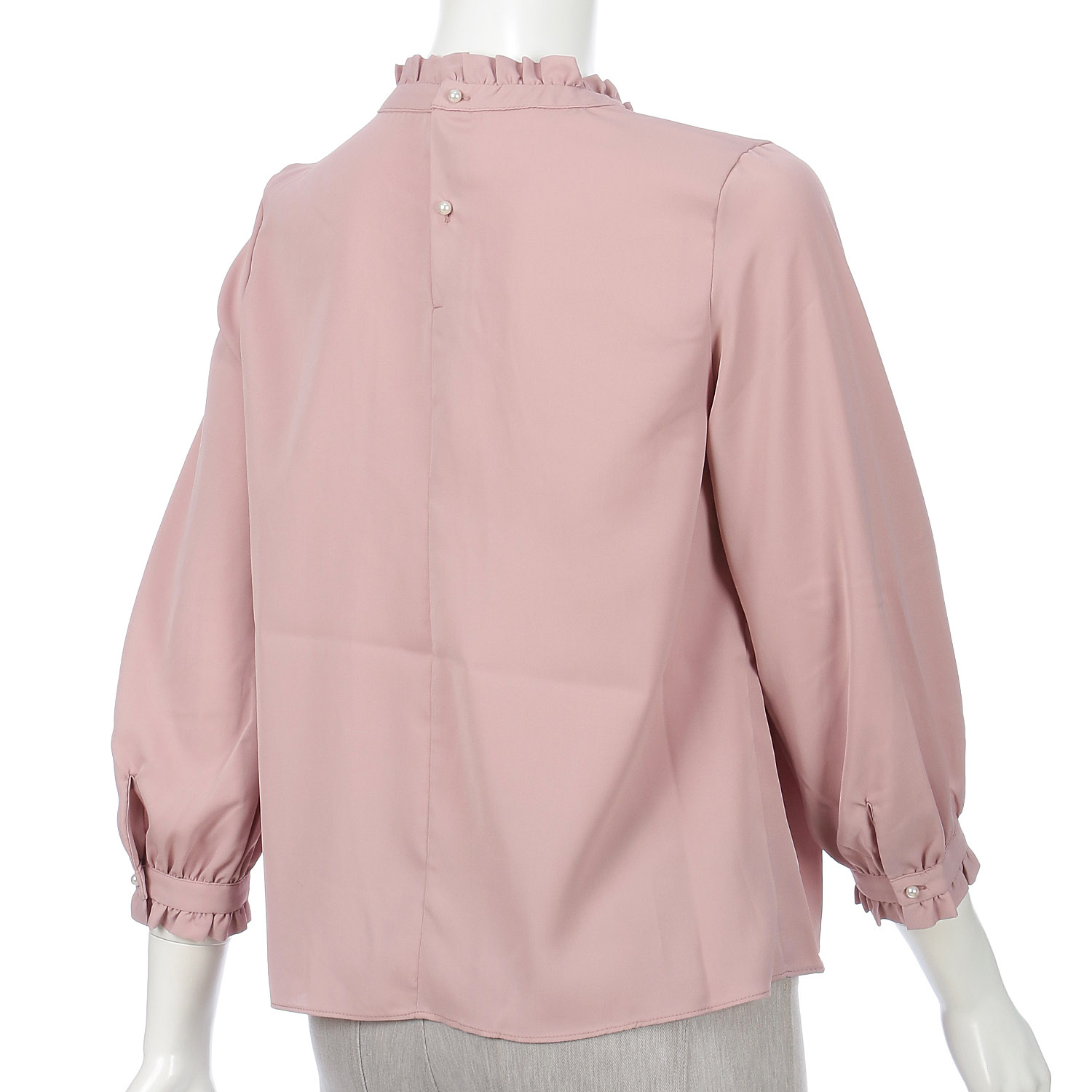 プチハイネックブラウス - 画像4