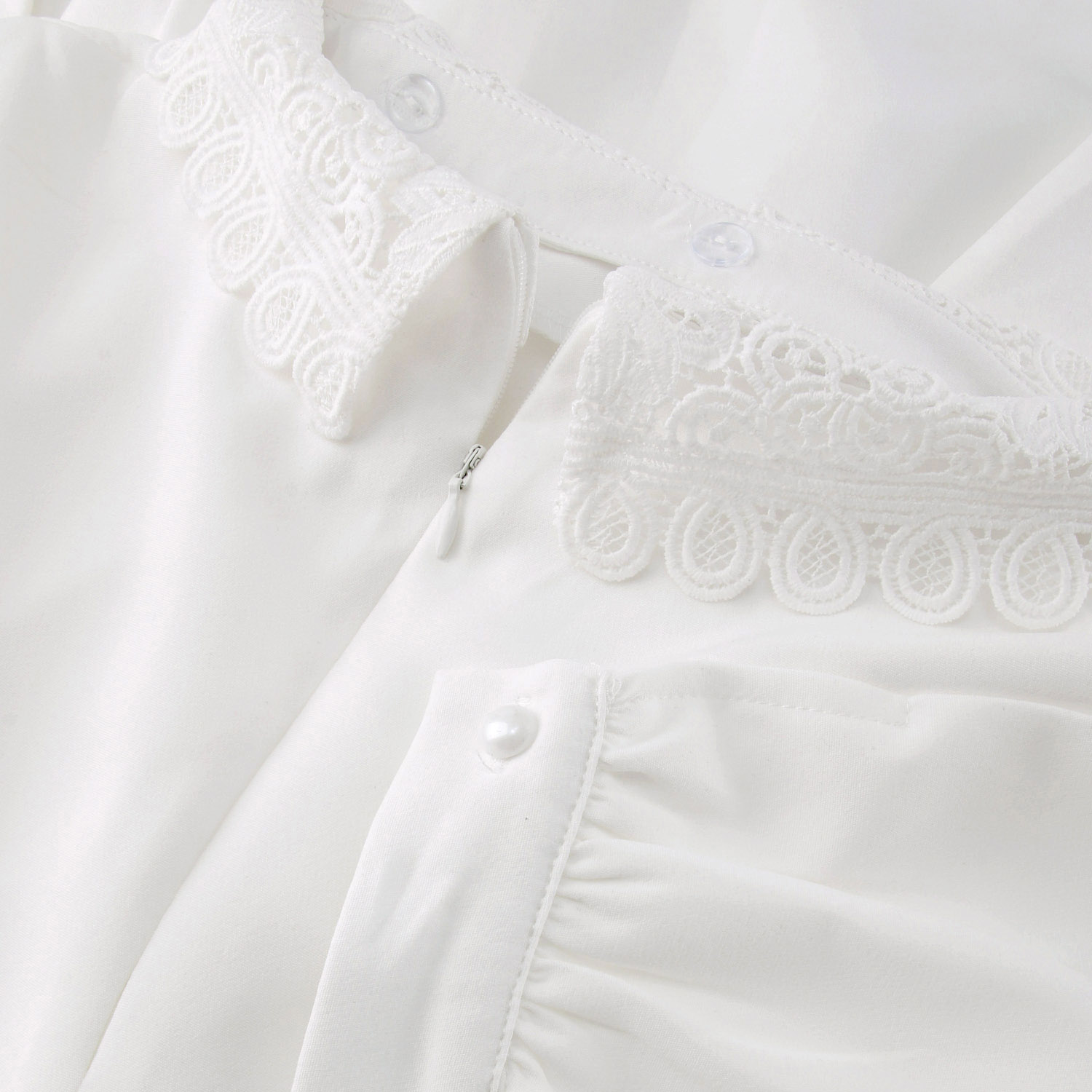 ペプラムフレアブラウス - 画像6