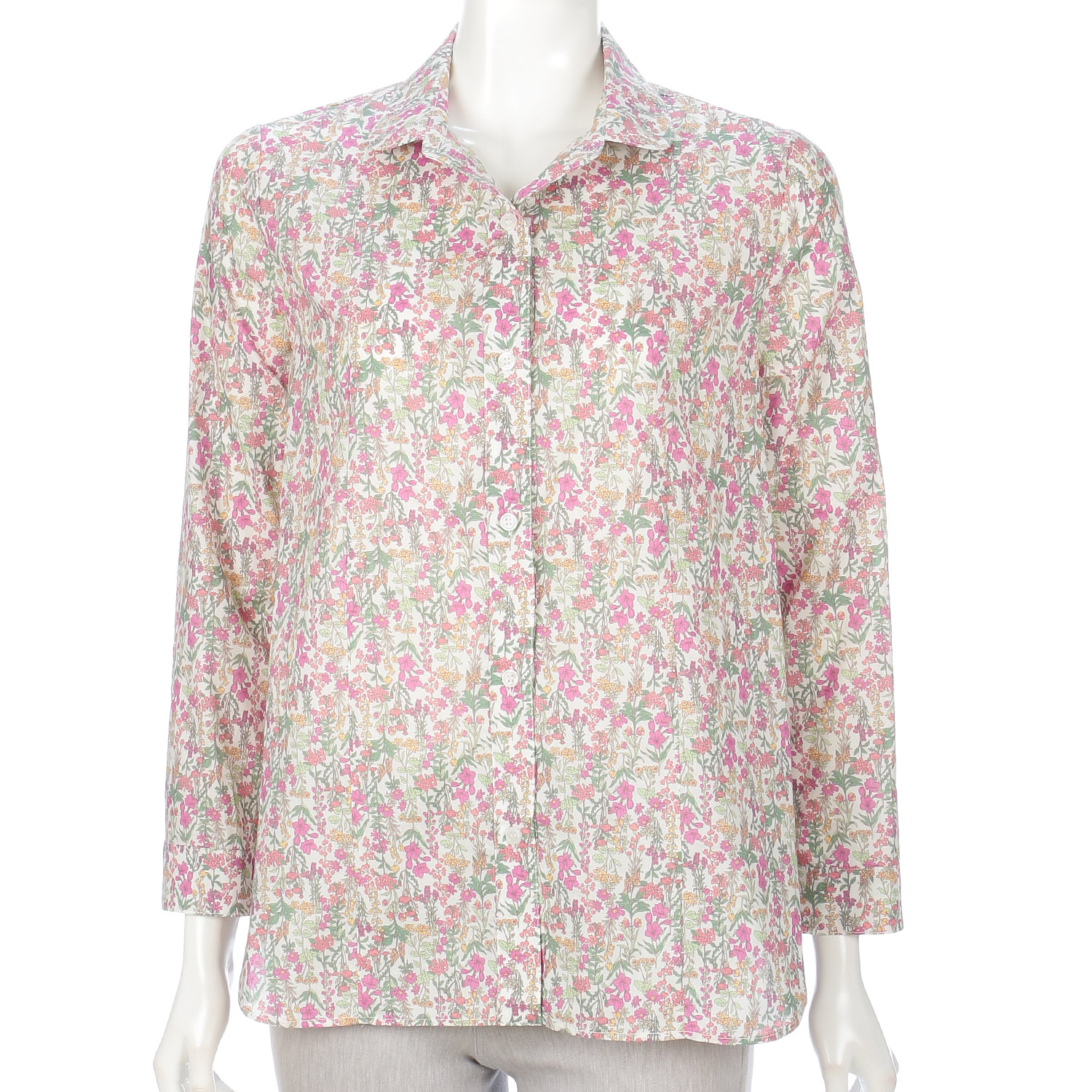 プリント切替シャツ