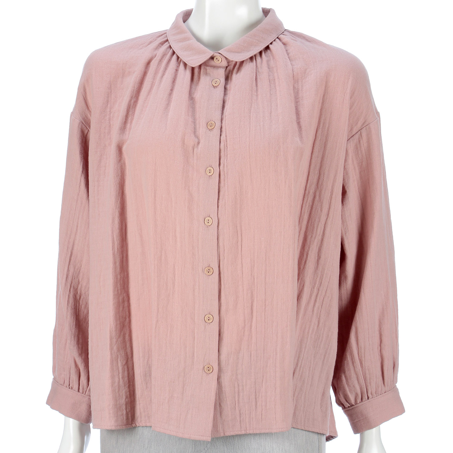 ダブルガーゼブラウス