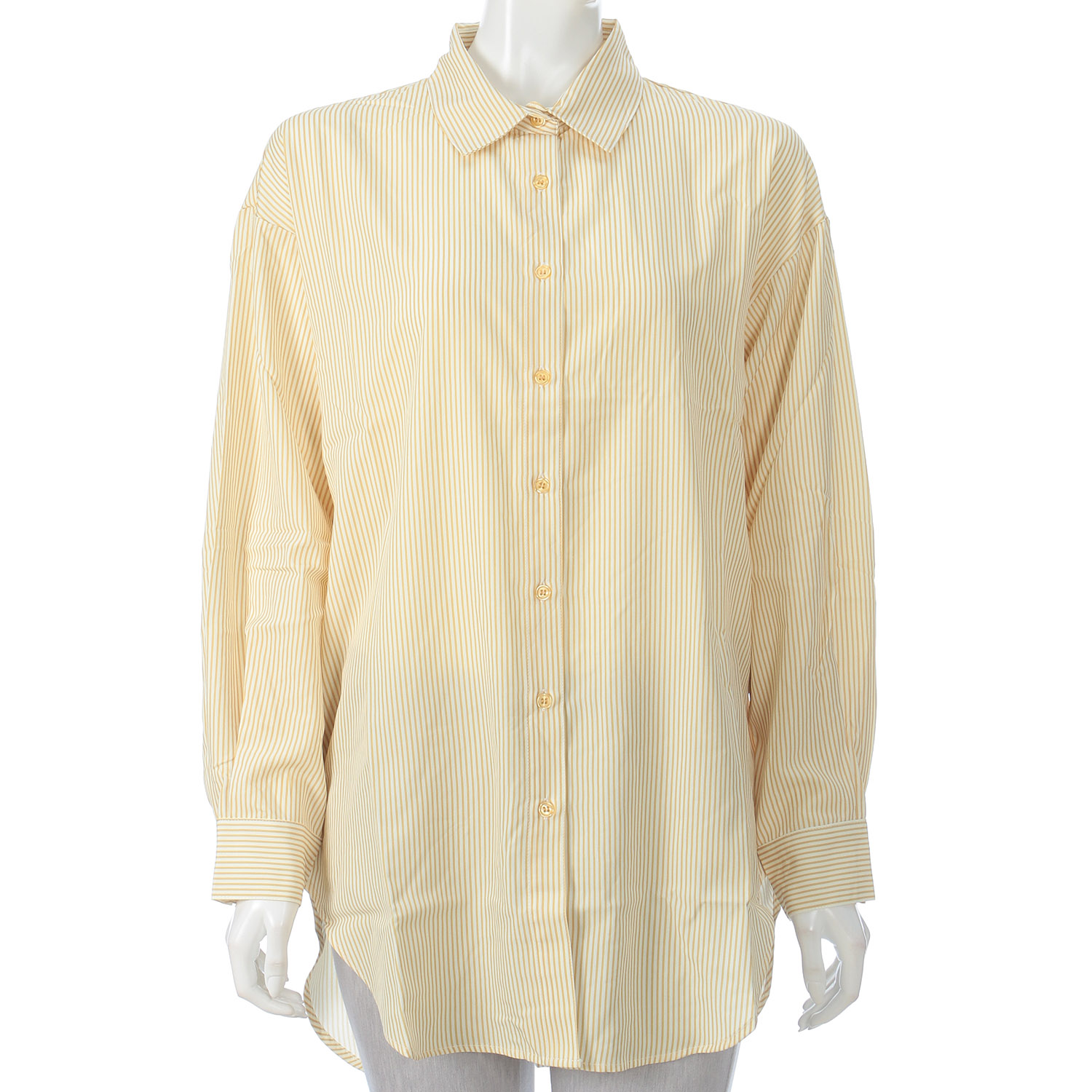 ラッシュガードストライプブラウス