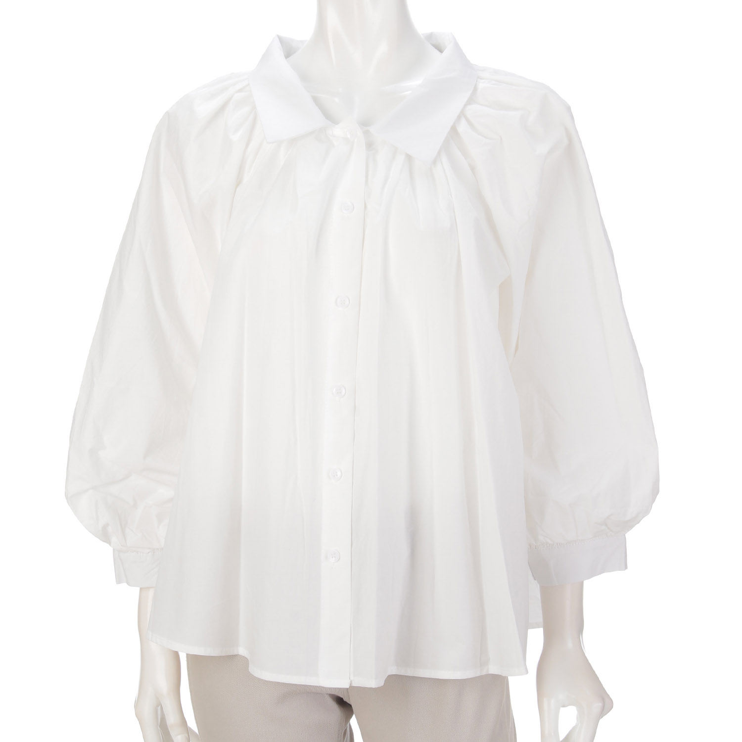 ボリュームスリーブブラウス - 画像2