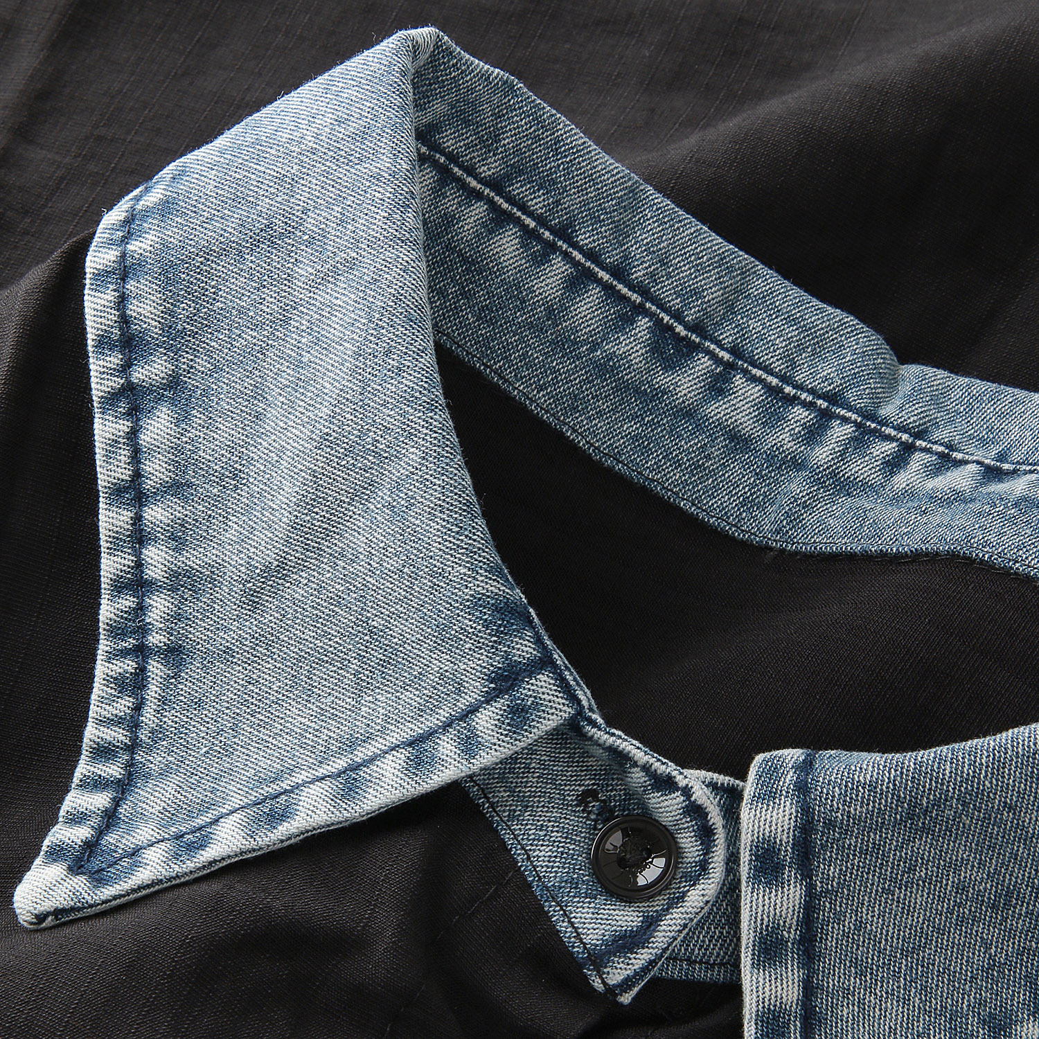 デニムカラーブラウス - 画像5