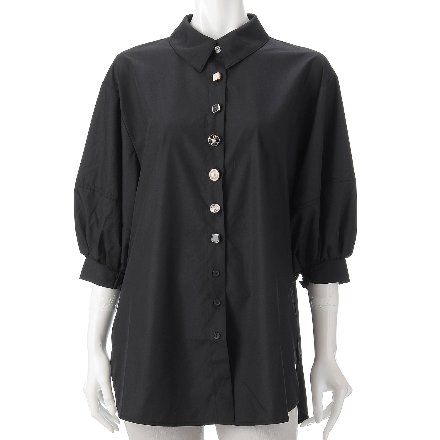 【my life】多釦ブラウス - 画像5