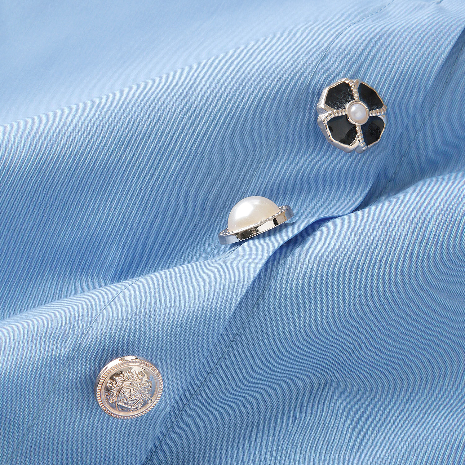 【my life】多釦ブラウス - 画像10