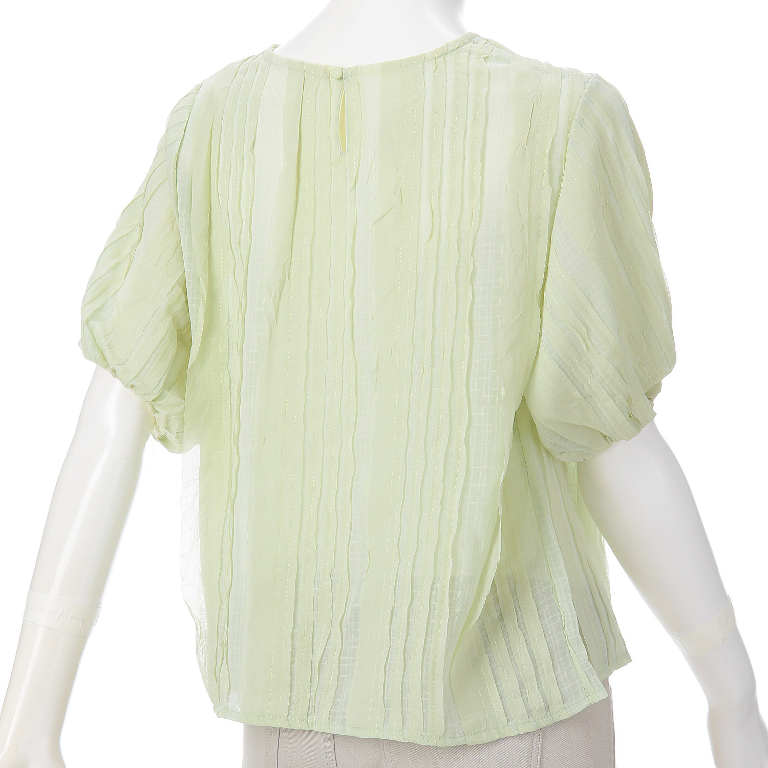 【my life】パフスリーブ半袖ブラウス - 画像8