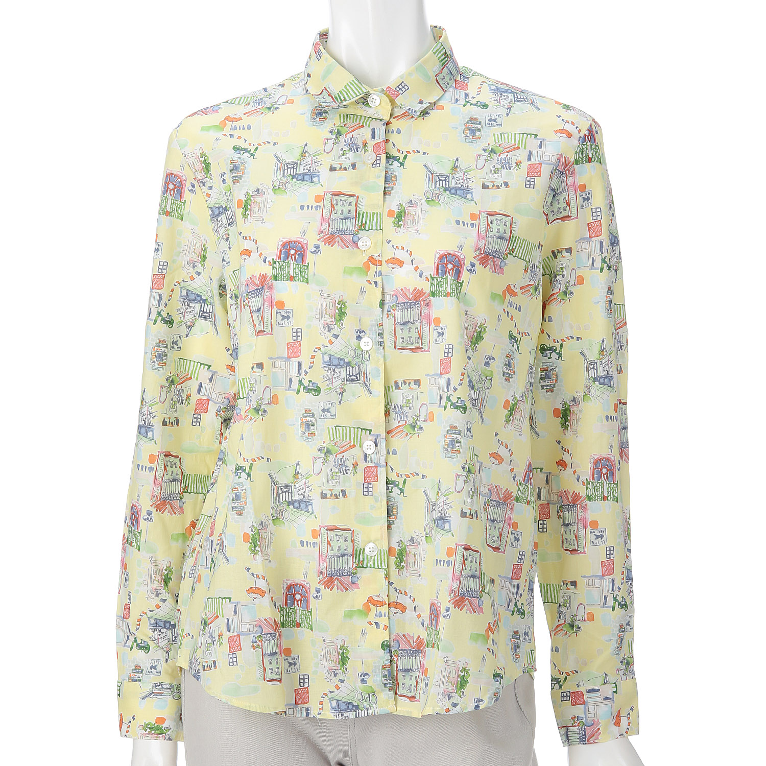 綿ローンシャツ - 画像1