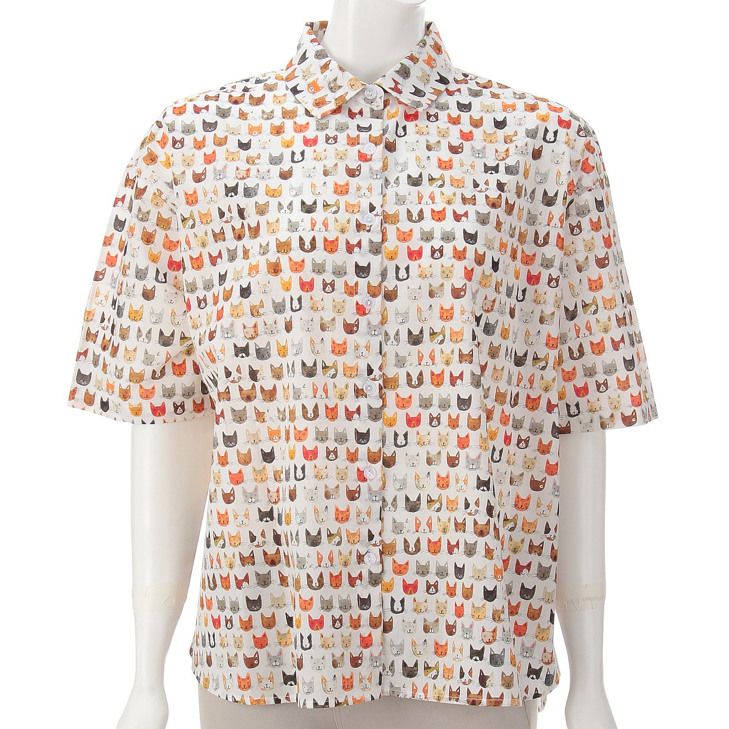 プリントブラウス - 画像4