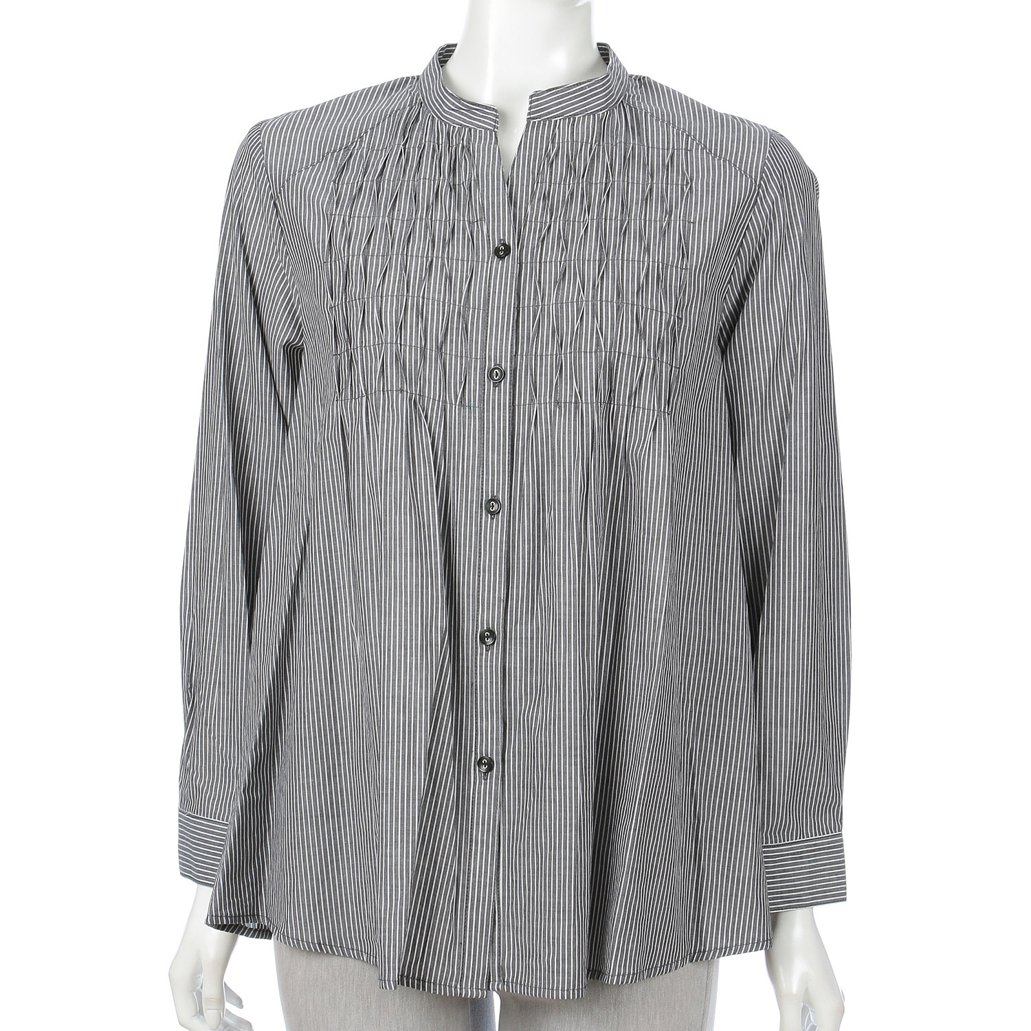 ストライプブラウス - 画像2