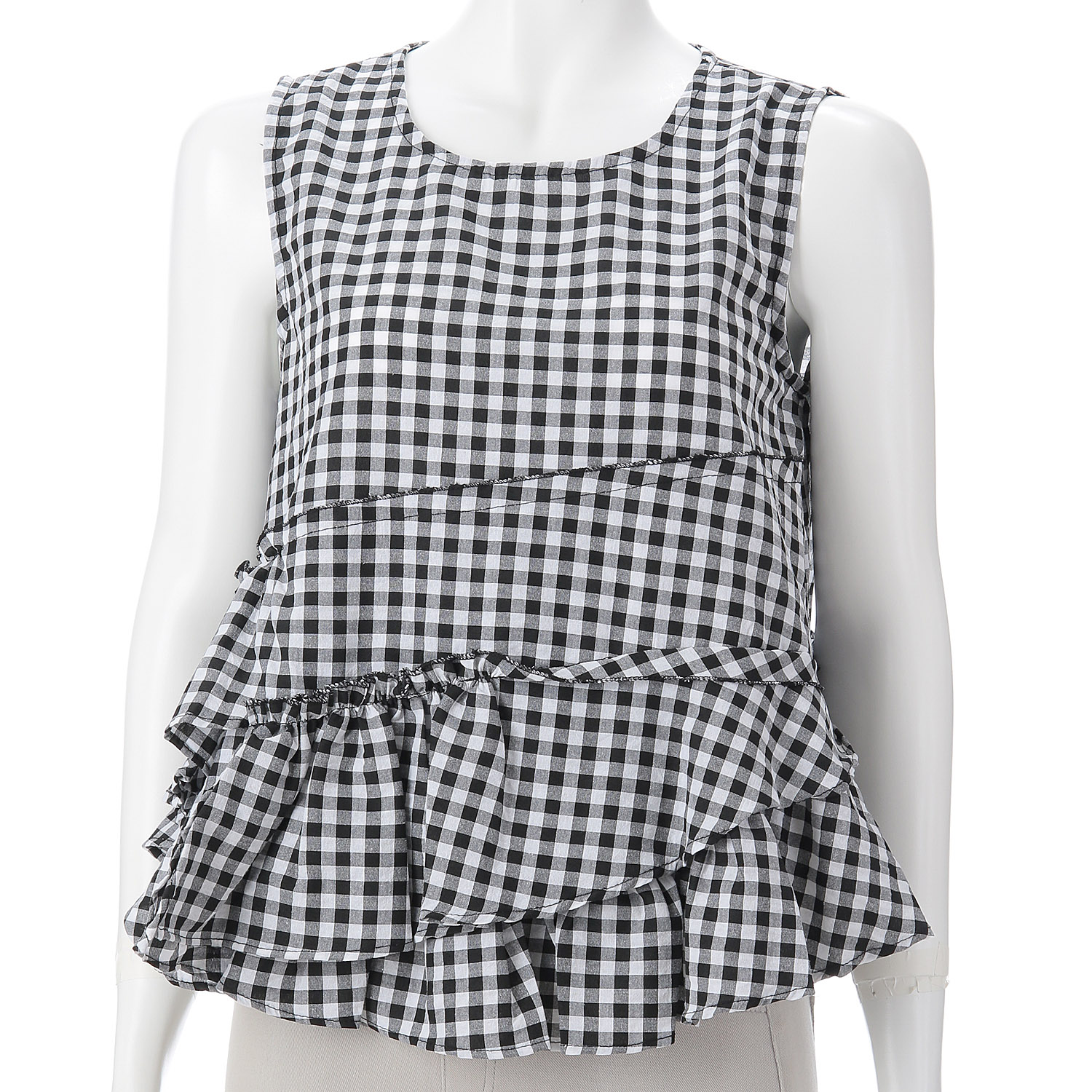 フリルデザインノースリーブ - 画像2