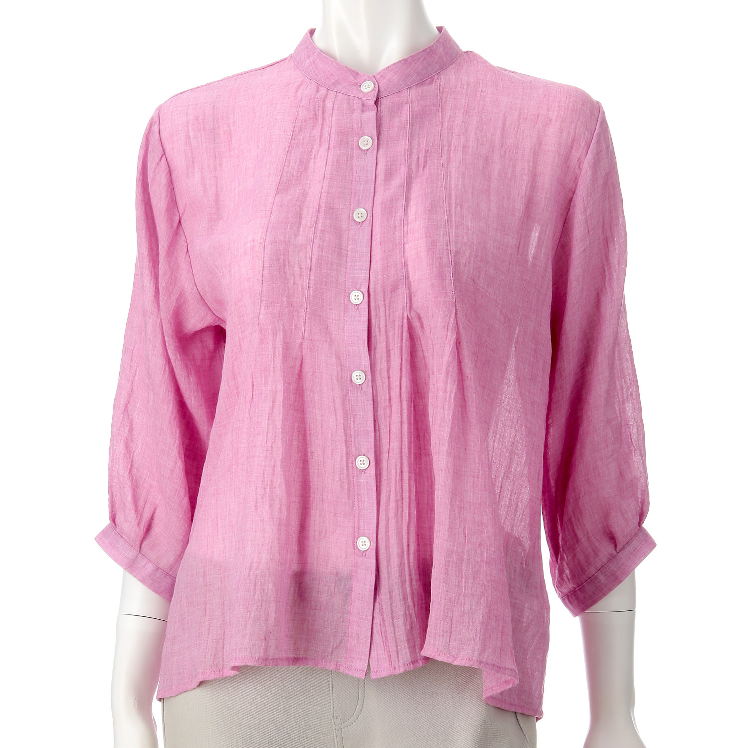 綿ガーゼダーツブラウス