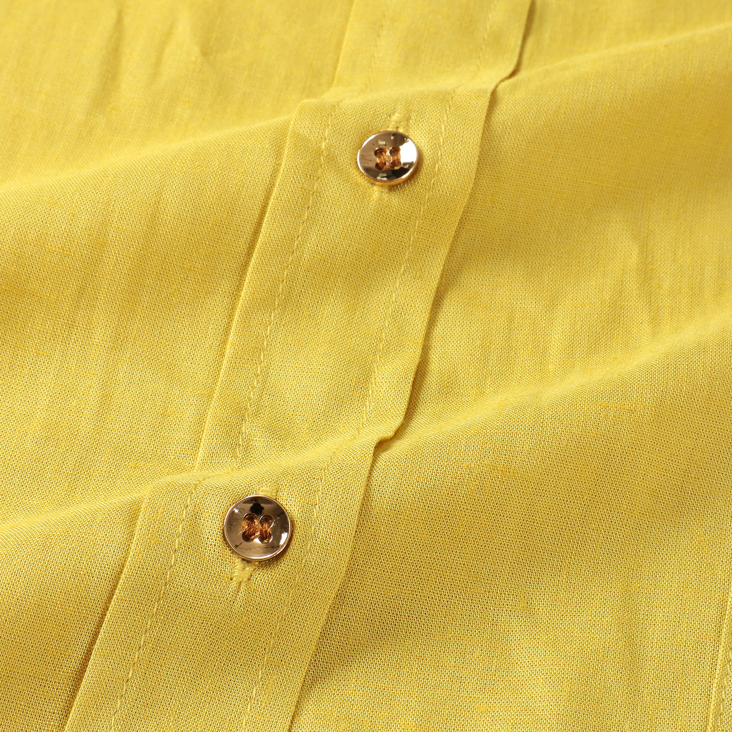 綿麻洗いシャツブラウス - 画像6