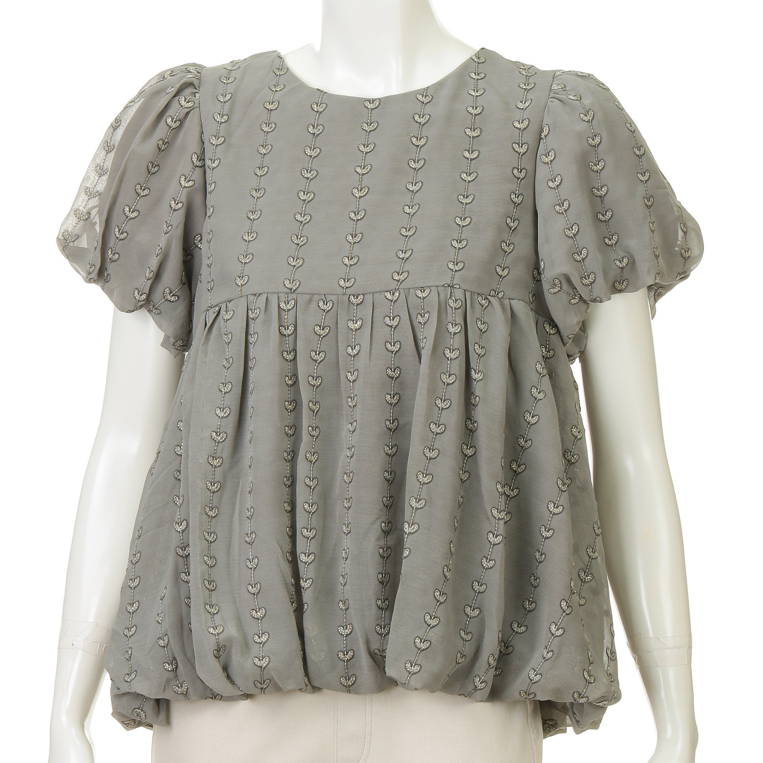 ハート刺繍プルオーバー