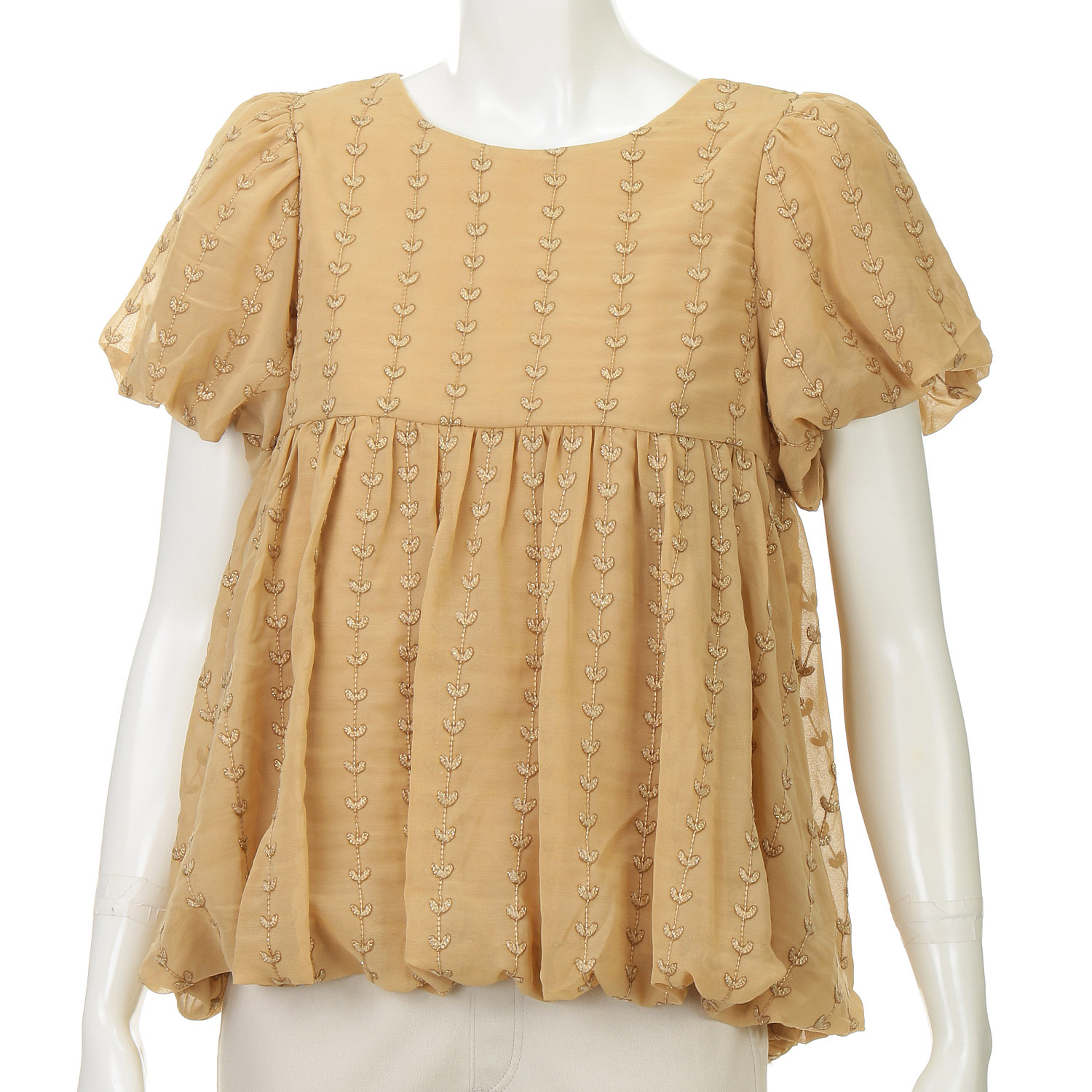 ハート刺繍プルオーバー