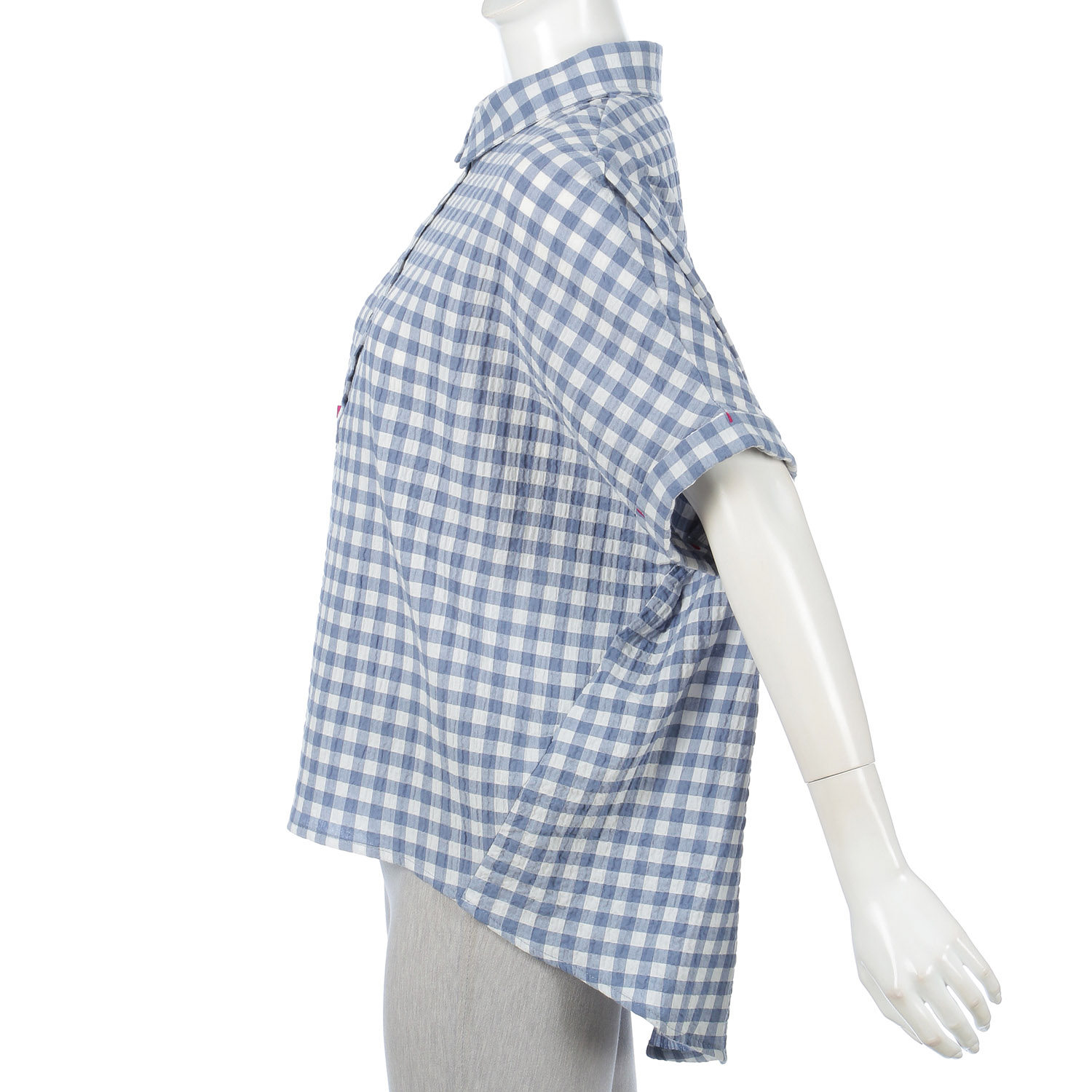 ギンガムブラウス - 画像5