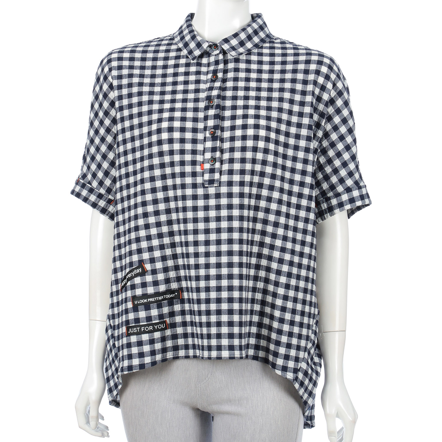 ギンガムブラウス - 画像9