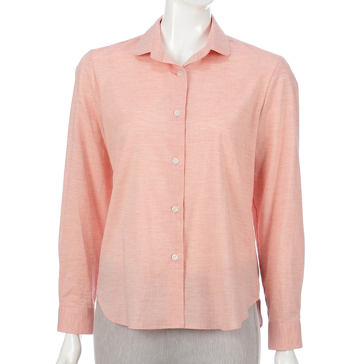 オーガニックコットン無地シャツ - 画像3