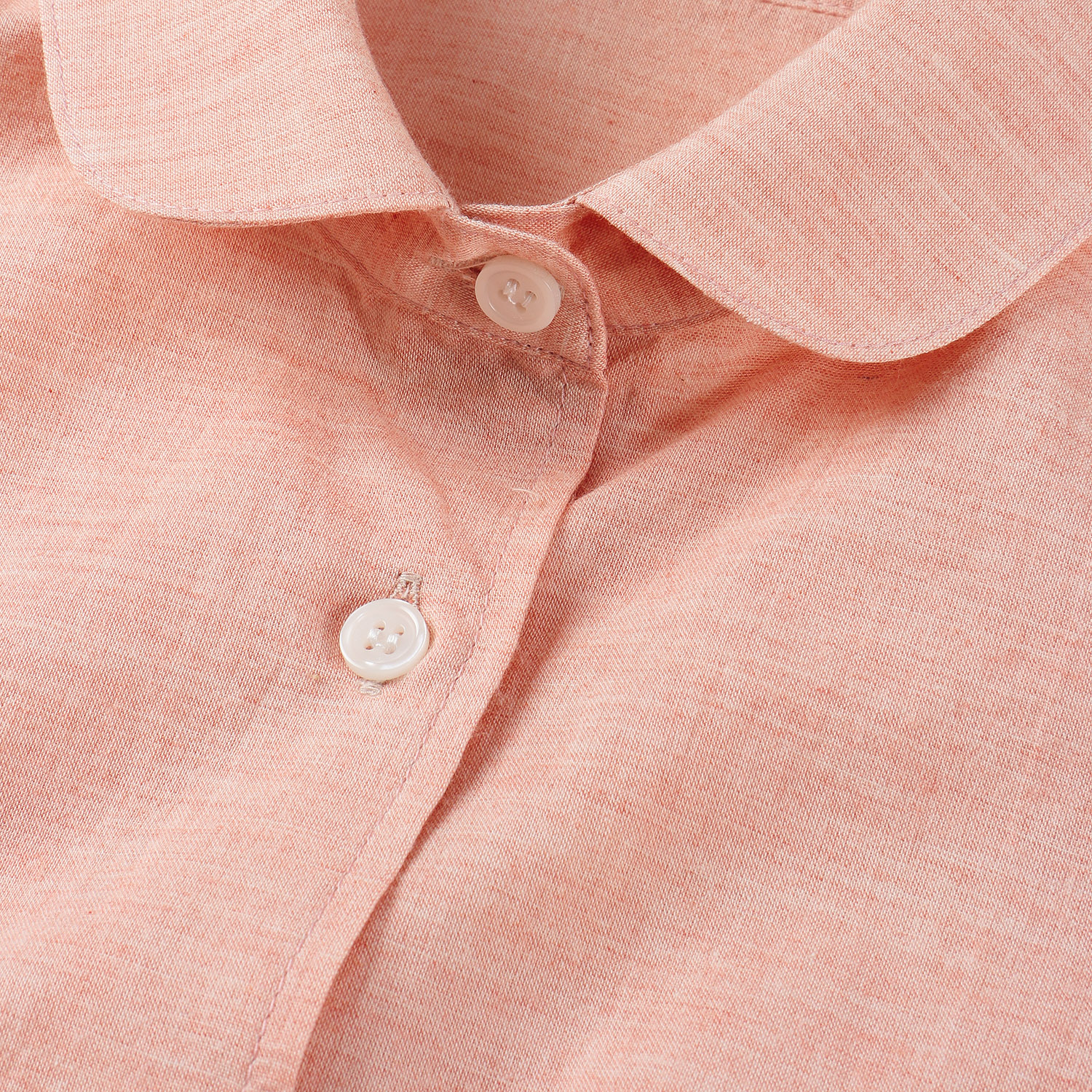 オーガニックコットン無地シャツ - 画像5