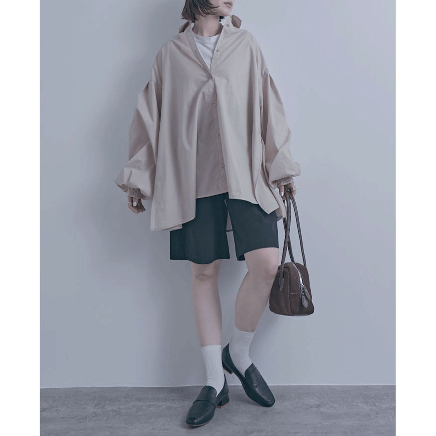 【ETONET限定 お取り寄せ】ボリューム袖ブラウス - 画像11