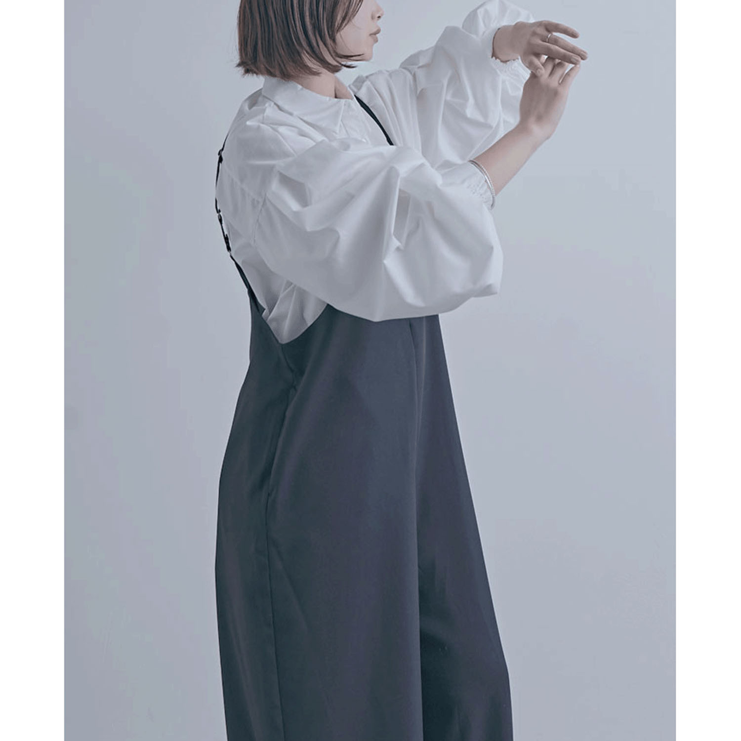 【ETONET限定 お取り寄せ】ボリューム袖ブラウス - 画像4