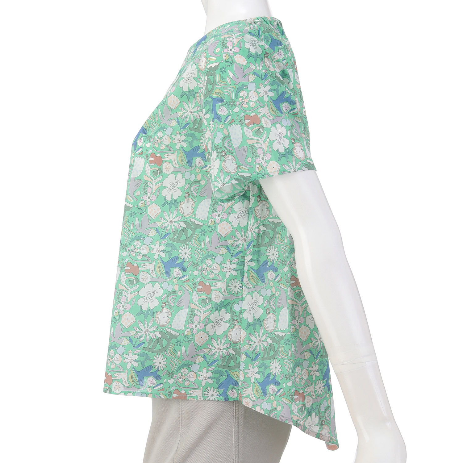 花幾何学柄プルオーバ－ - 画像4