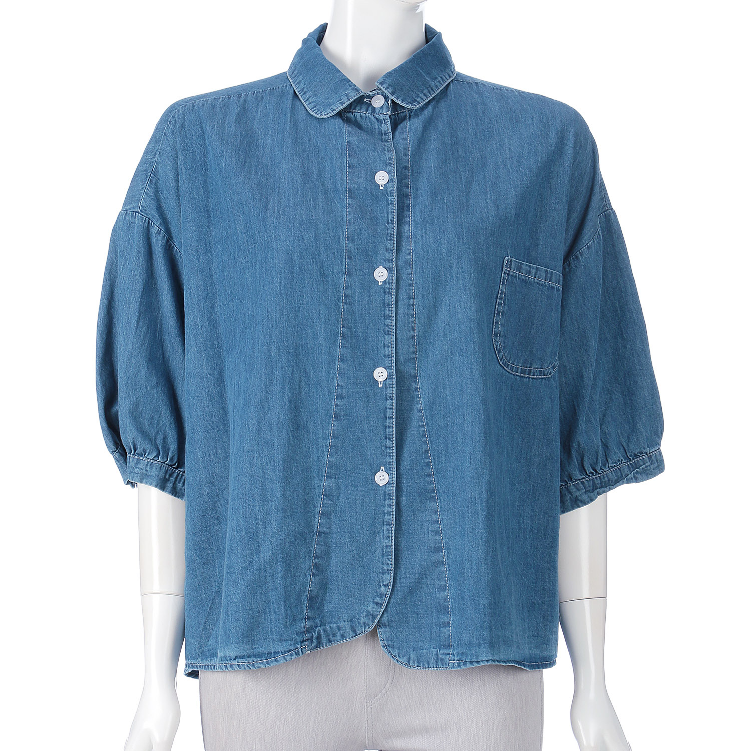 MAKITO デニムブラウス - 画像1