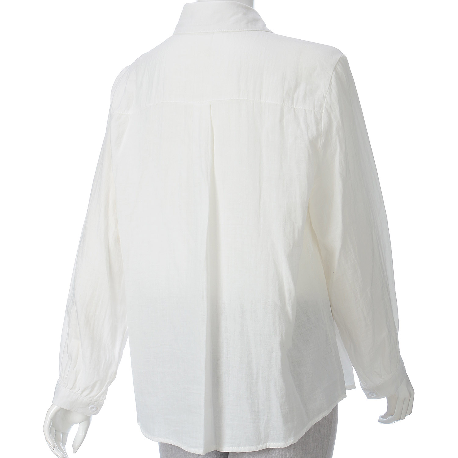 MAKITO ダブルガーゼ刺しゅうブラウス - 画像4