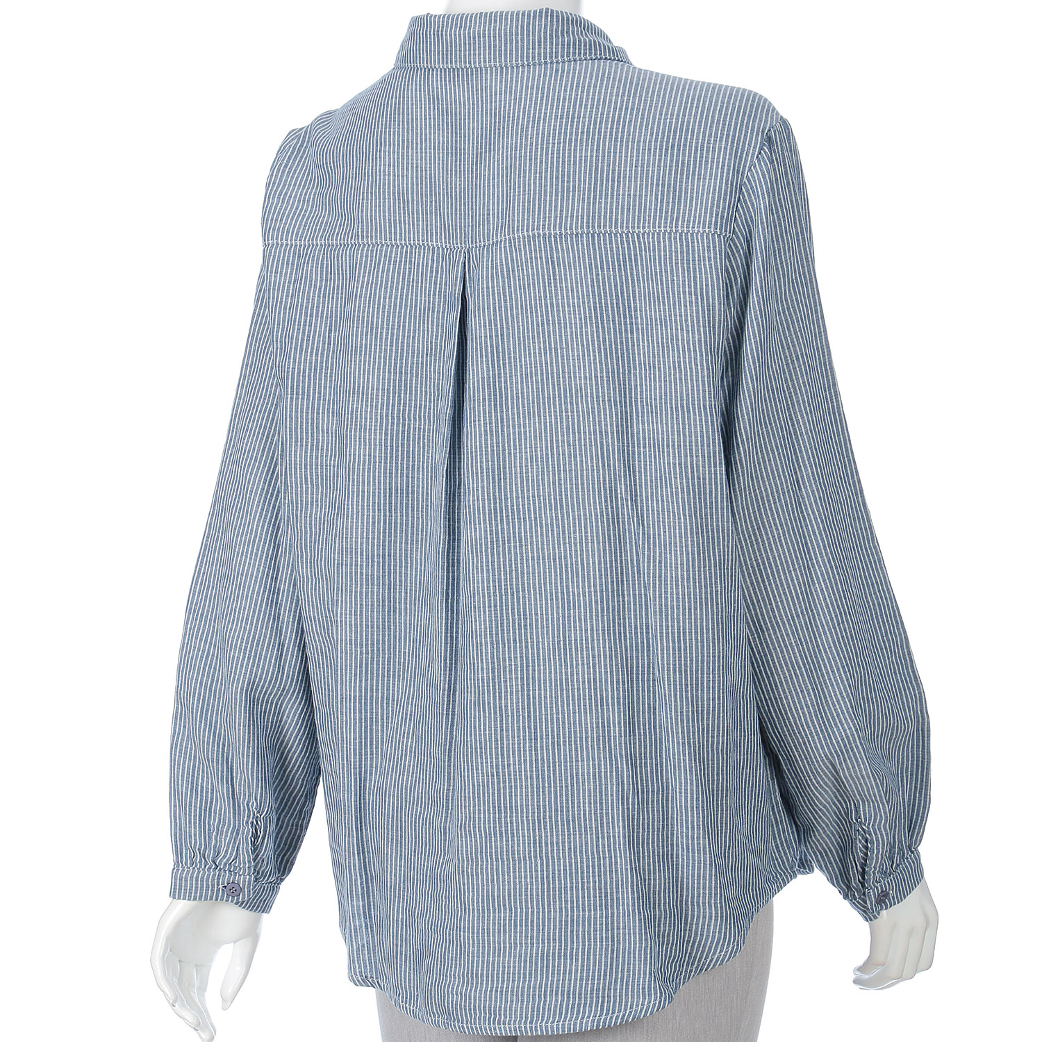 MAKITO ダブルガーゼストライプブラウス - 画像5