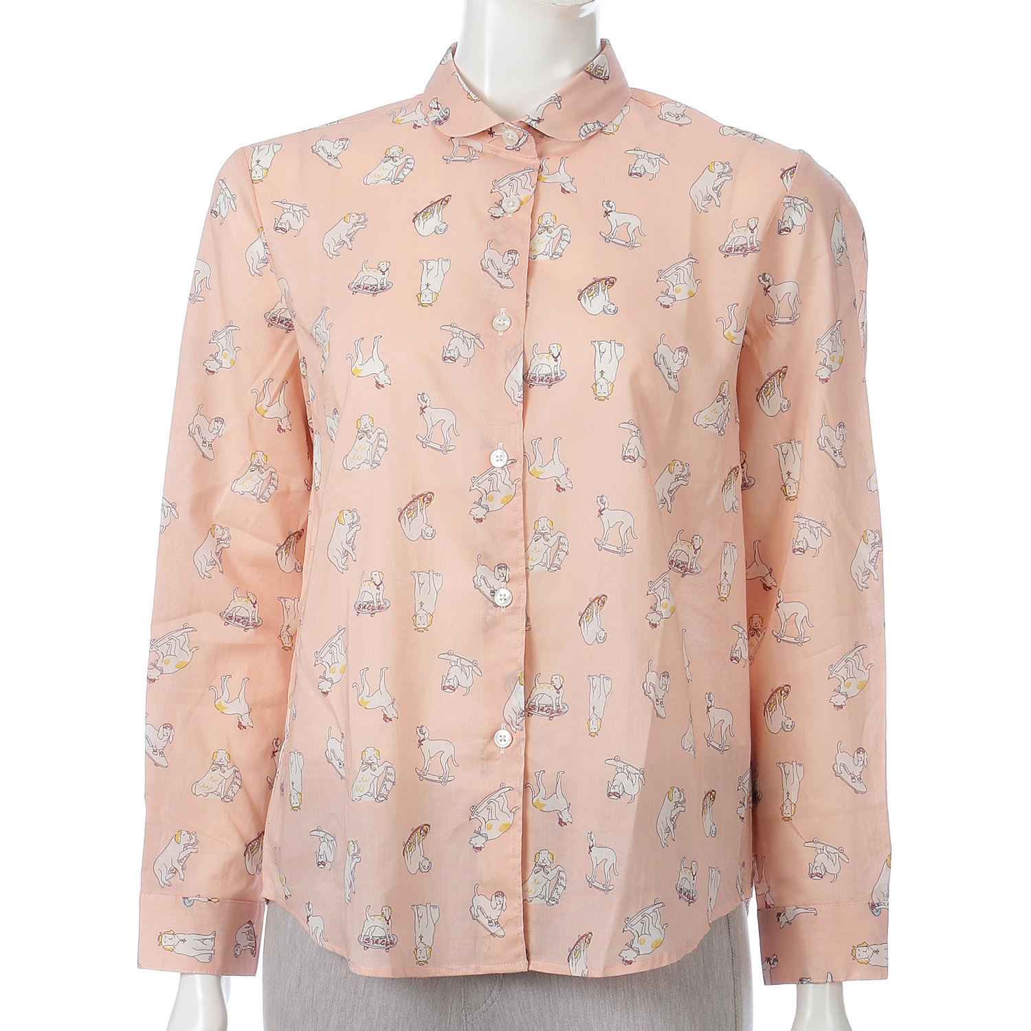 綿ローンシャツ