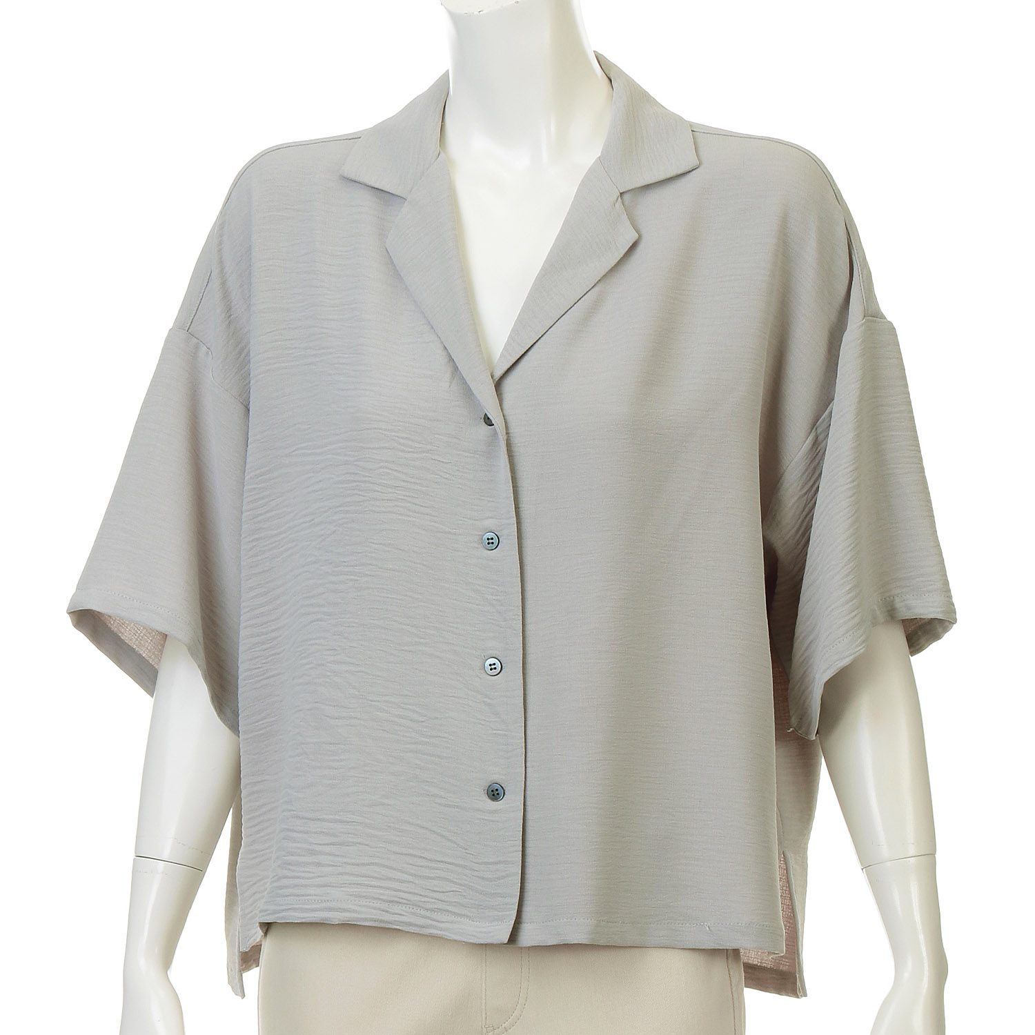 ドロップトロミブラウス - 画像3