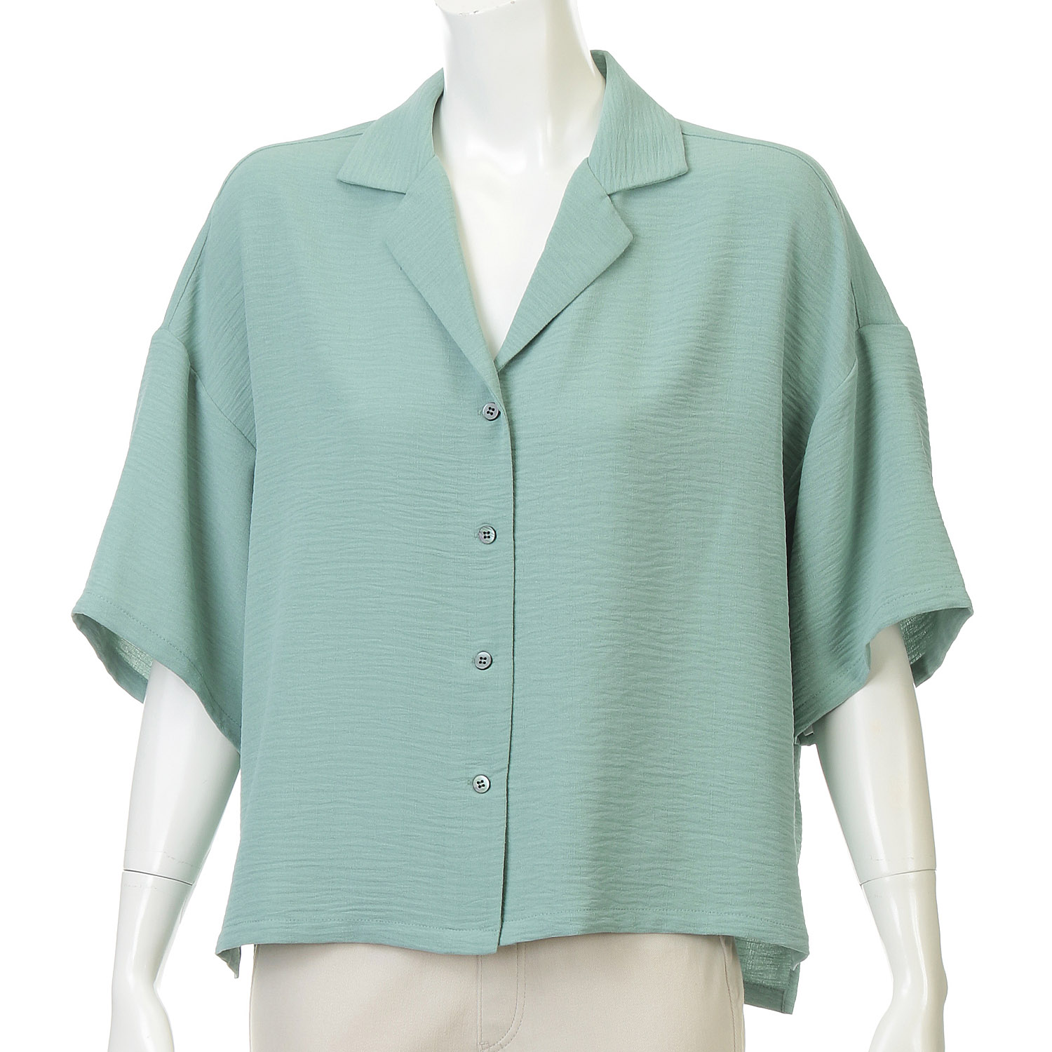 ドロップトロミブラウス - 画像4